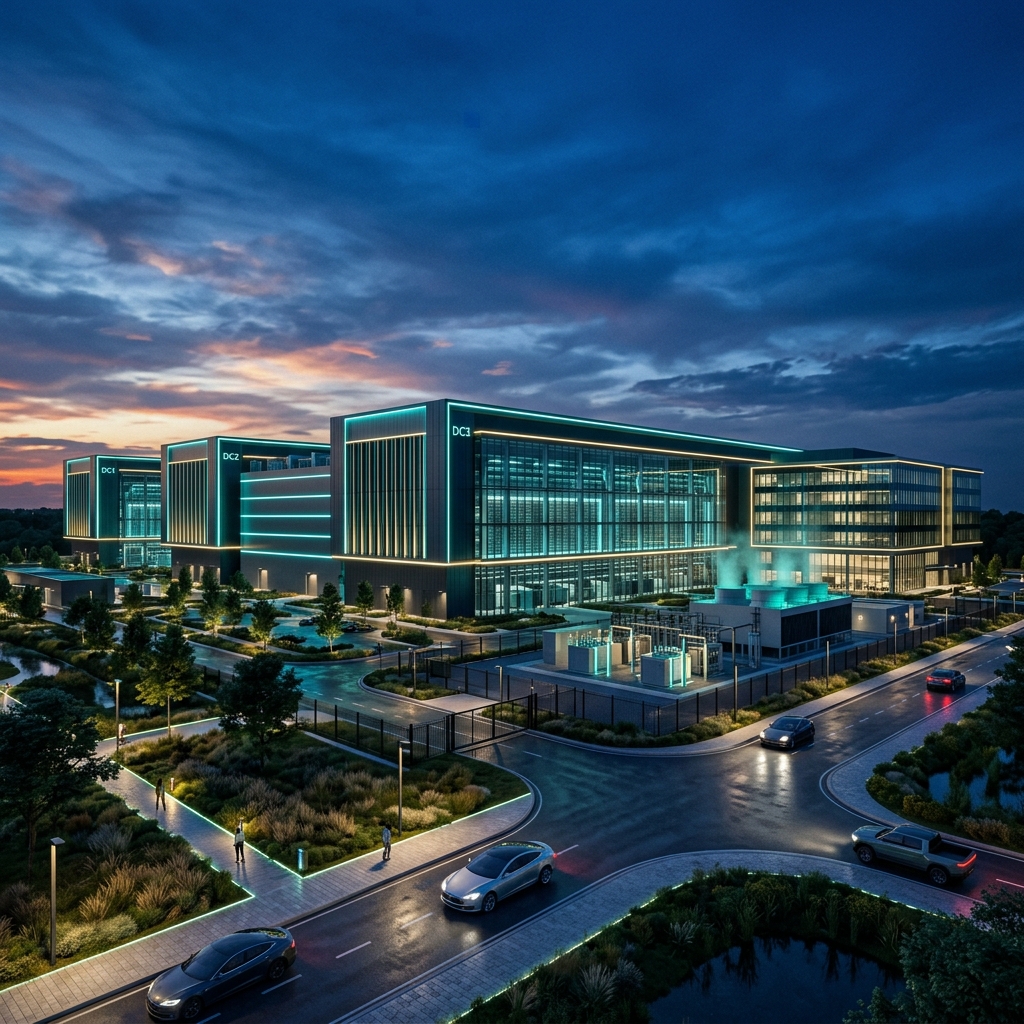 Fullsail Corporate Data Centre Campus Rendering